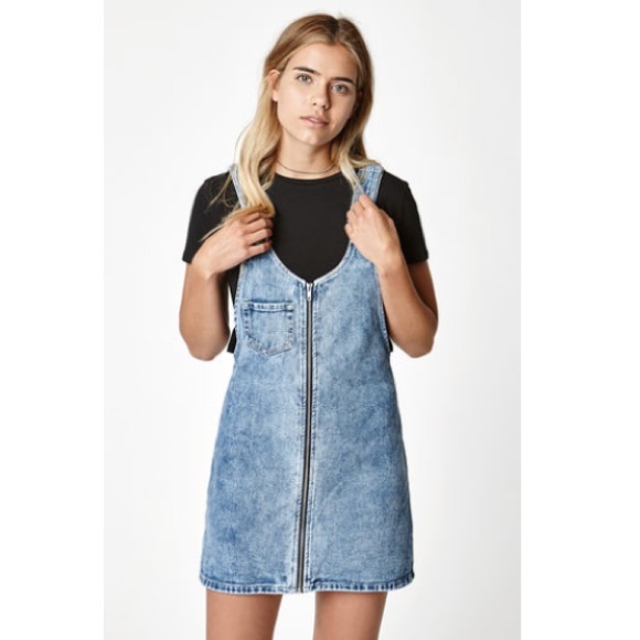 pacsun overall dress